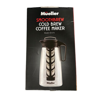 Mueller Smoothbrew Cold Brew Coffee Maker leak proof